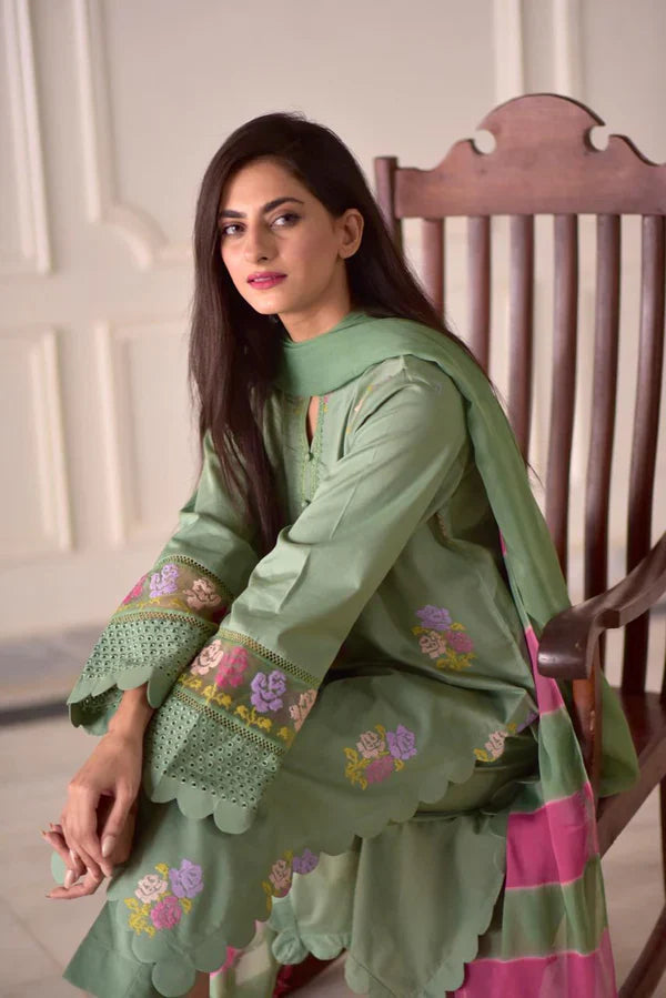 BLOSSOM LUXURY 3PC - Stylosefashion