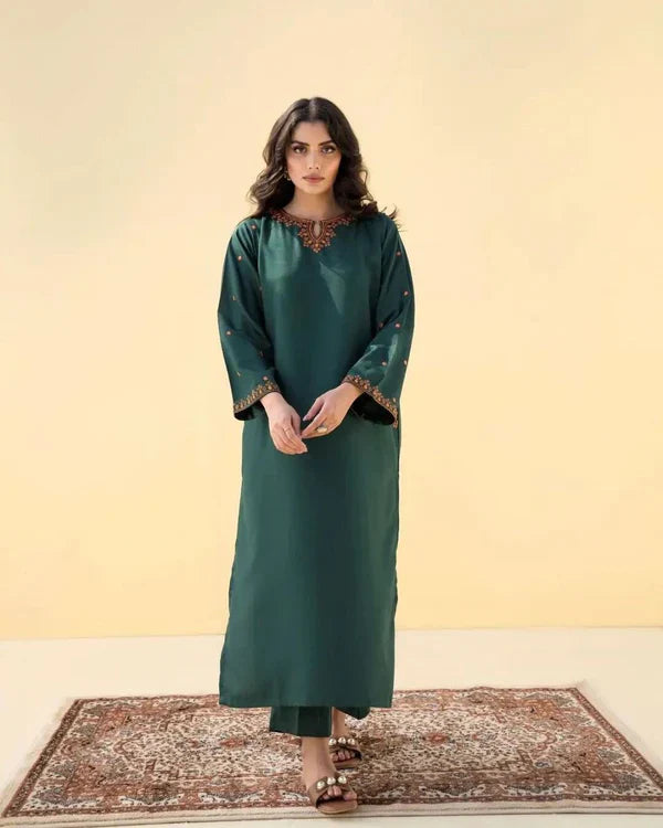 GRACE EMB 2-Piece - Stylosefashion