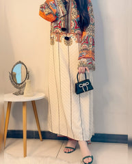 HIRA – Digital Print Stitched 2-Piece - Stylosefashion