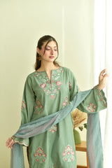 Rida Lawn 3Pc