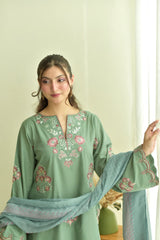 Rida Lawn 3Pc